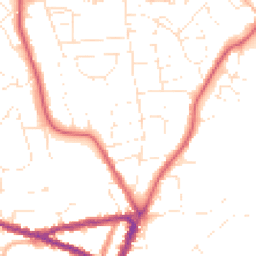Daytime road noise heatmap for SN15 1AJ