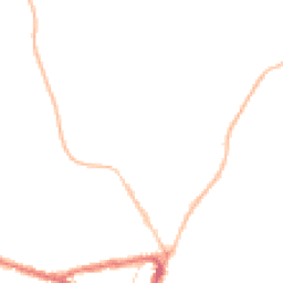 Night-time road noise heatmap for SN15 1AL