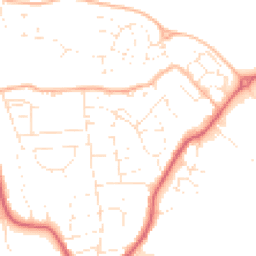Daytime road noise heatmap for SN15 1AX