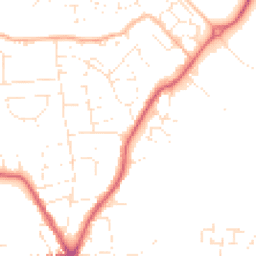 Daytime road noise heatmap for SN15 1DG