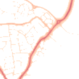 Daytime road noise heatmap for SN15 1DH