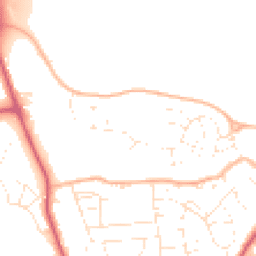 Daytime road noise heatmap for SN15 1GB