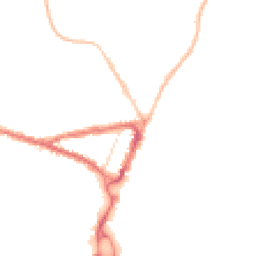 Night-time road noise heatmap for SN15 1LU