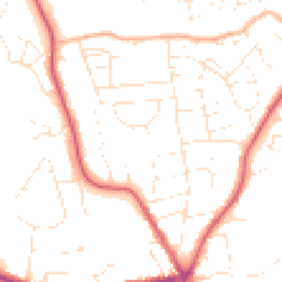 Daytime road noise heatmap for SN15 1RW