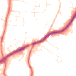 Daytime road noise heatmap for SN15 2AR