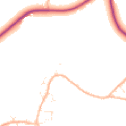 Daytime road noise heatmap for SN15 2JT