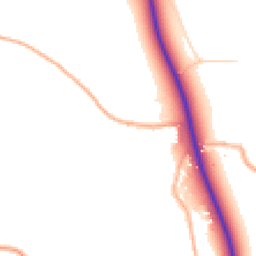Daytime road noise heatmap for SN15 2NG