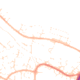 Daytime road noise heatmap for SN15 3AP
