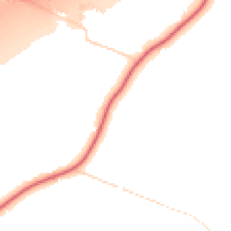 Daytime road noise heatmap for SN15 4DB