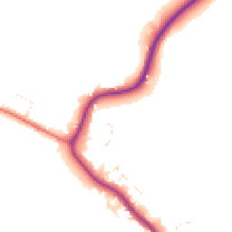 Daytime road noise heatmap for SN15 4FN
