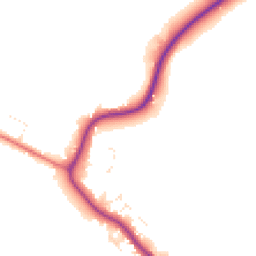 Daytime road noise heatmap for SN15 4FP
