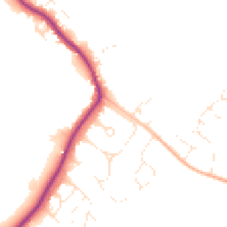 Daytime road noise heatmap for SN15 4QA