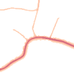 Daytime road noise heatmap for SN15 5HN