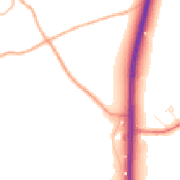 Daytime road noise heatmap for SN15 5PX