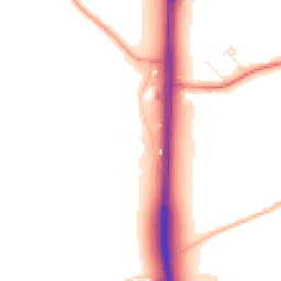 Daytime road noise heatmap for SN15 5QA