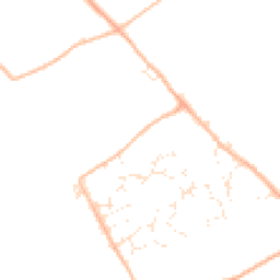 Daytime road noise heatmap for SN4 0AN