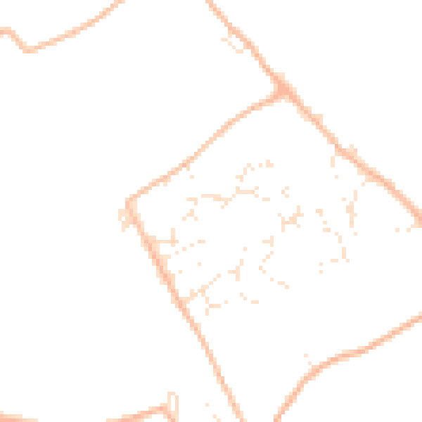 Daytime road noise heatmap for SN4 0BW
