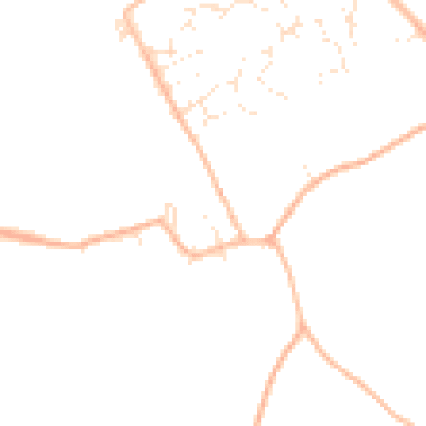Daytime road noise heatmap for SN4 0DE