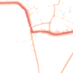 Daytime road noise heatmap for SN4 0JL