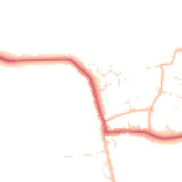 Daytime road noise heatmap for SN4 0LN