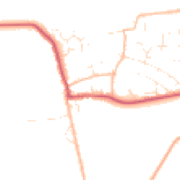 Daytime road noise heatmap for SN4 0LZ
