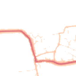 Daytime road noise heatmap for SN4 0ND