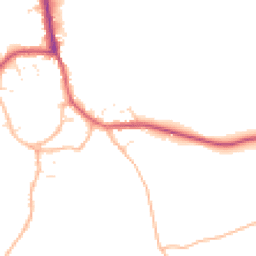 Daytime road noise heatmap for SN4 0RQ