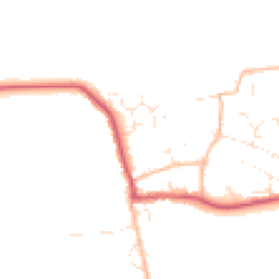 Daytime road noise heatmap for SN4 0SX