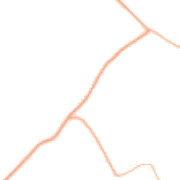 Daytime road noise heatmap for SN4 7QB