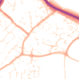 Daytime road noise heatmap for SN4 7SJ