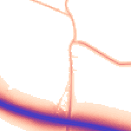 Daytime road noise heatmap for SN4 8EE