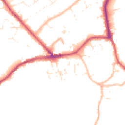 Daytime road noise heatmap for SN4 9JP