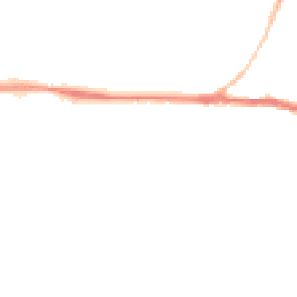 Night-time road noise heatmap for SN5 8ZR