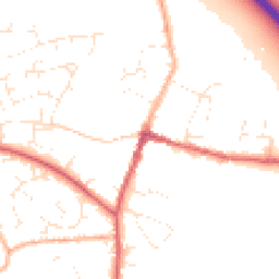 Daytime road noise heatmap for SN6 6AB