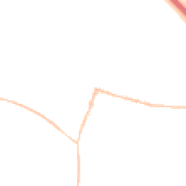 Night-time road noise heatmap for SN6 6AB
