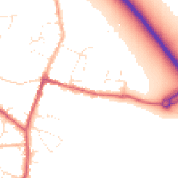Daytime road noise heatmap for SN6 6BD