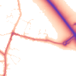 Daytime road noise heatmap for SN6 6BE
