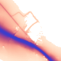 Daytime road noise heatmap for SN6 6DR