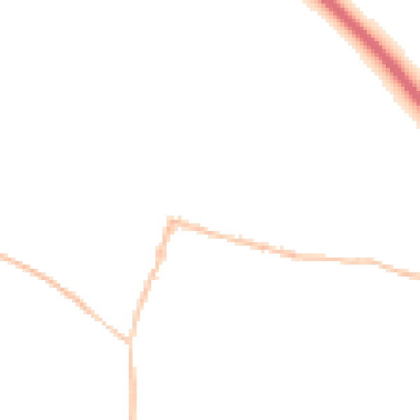 Night-time road noise heatmap for SN6 6DZ