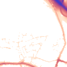 Daytime road noise heatmap for SN6 6NE