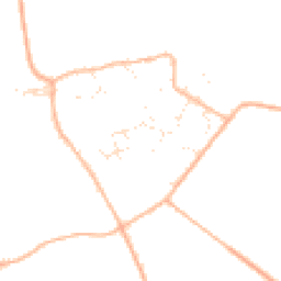 Daytime road noise heatmap for SN6 6NR