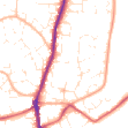 Daytime road noise heatmap for SN6 7DF