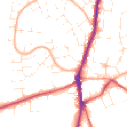 Daytime road noise heatmap for SN6 7DP