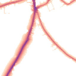 Daytime road noise heatmap for SN6 7FQ