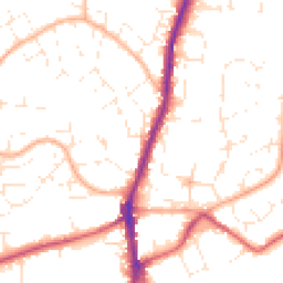 Daytime road noise heatmap for SN6 7HH