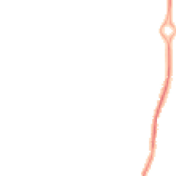 Night-time road noise heatmap for SN6 7JJ