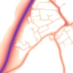 Daytime road noise heatmap for SN6 8BN