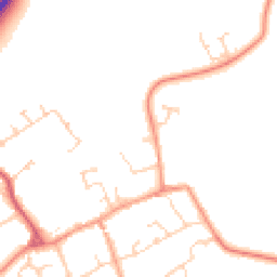 Daytime road noise heatmap for SN6 8ES
