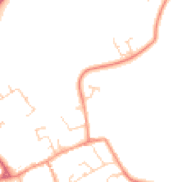 Daytime road noise heatmap for SN6 8ET