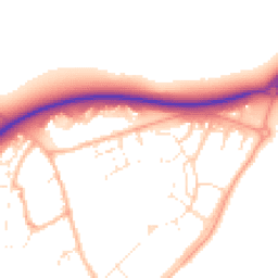 Daytime road noise heatmap for SN6 8FB